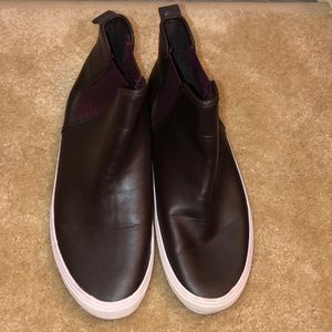 Old Navy Sneakers Size 10 Color Burgundy White
